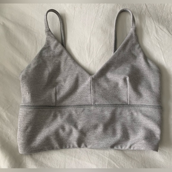 Lululemon Long Line Sports Bra Size 4 - Picture 1 of 3